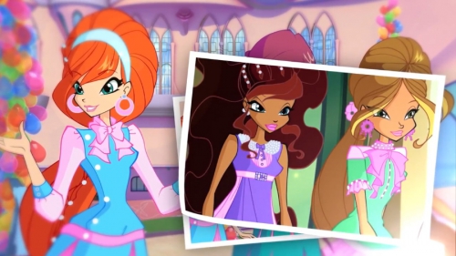 Винкс 7 сезон одежда в Алфее прошлого