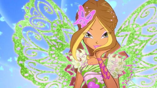 Флора кадр из превращения Баттерфликс