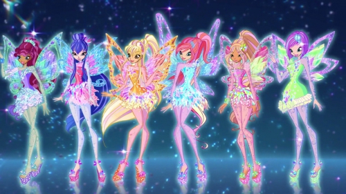 Винкс Клуб, феи Винкс в превращении Тайникс из 7 сезона