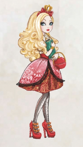 Ever After High Эппл Вайт в полный рост