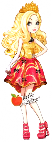 Эвер Афтер Хай Эппл Вайт простой наряд для бюджетной куклы