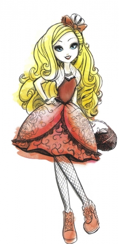 Красивый арт Эппл Вайт