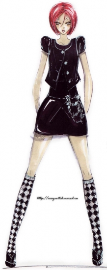 Вилл, Набросок от Джорджио Армани