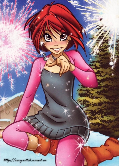 Новогодняя картинка с Вилл