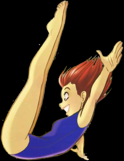 Вилл прыгает в бассеин