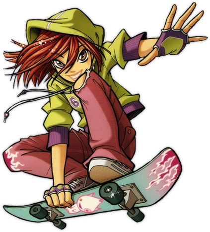 Вилл на скейте, вариант без фона