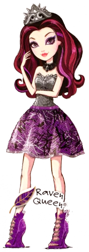 Рэйвен Квин арт с коробки бюджетной куклы