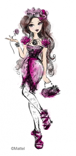 Акварельная картинка Брайар Бьюти