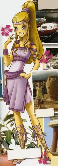 Корнелия в греческом наряде