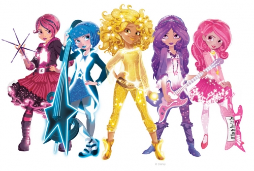 Стар Дарлингс с инструментами - музыкальная группа Старлингс