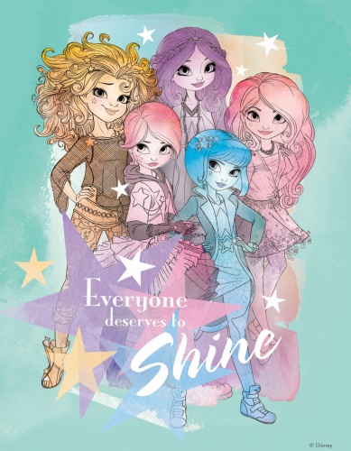 Star Darlings красивый совместный акварельный арт