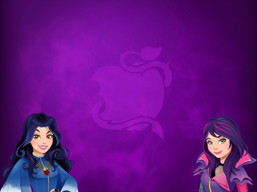 Disney Descendants Наследники мультяшная версия