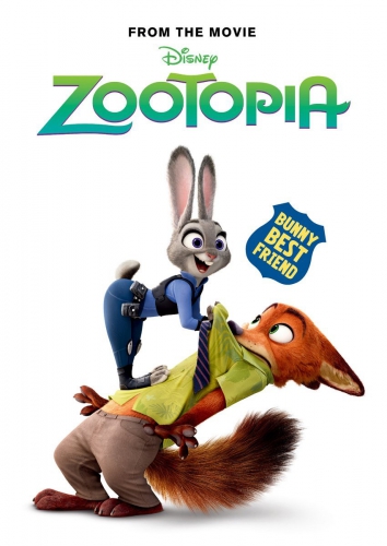 Зверополис новая картинка с воодушевленной Джуди и Ником