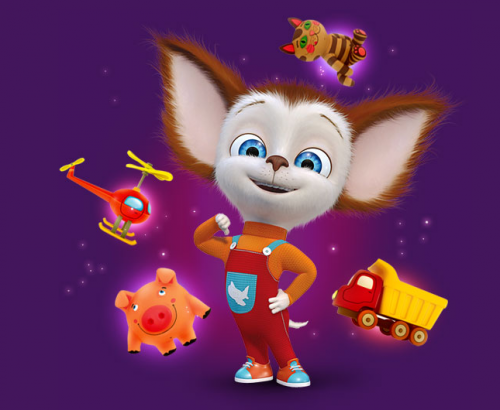 Малыш и разные игрушки