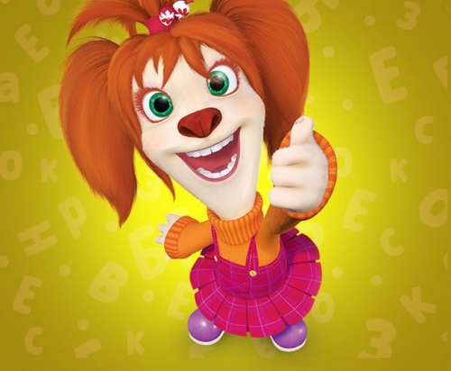 Лиза показывает палец вверх