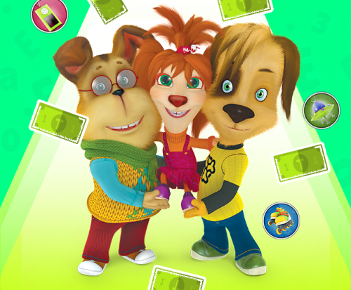 Гена, Дружок и Лиза