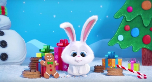 Тайная Жизнь Домашних Животных кролик Снежок