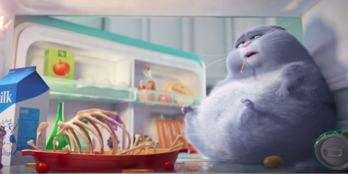 Тайная Жизнь Домашних Животных Хлоя в холодильнике