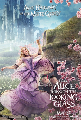 Алиса в Зазеркалье 2016 - Белая Королева новый постер