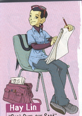 Хай Лин рисует