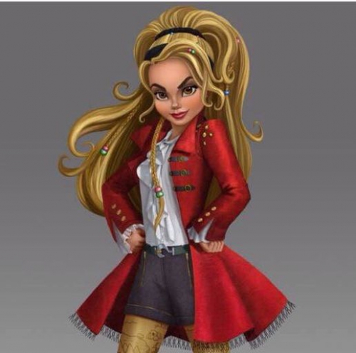 Наследники Недобрый Мир CJ дочь капитана Крюка