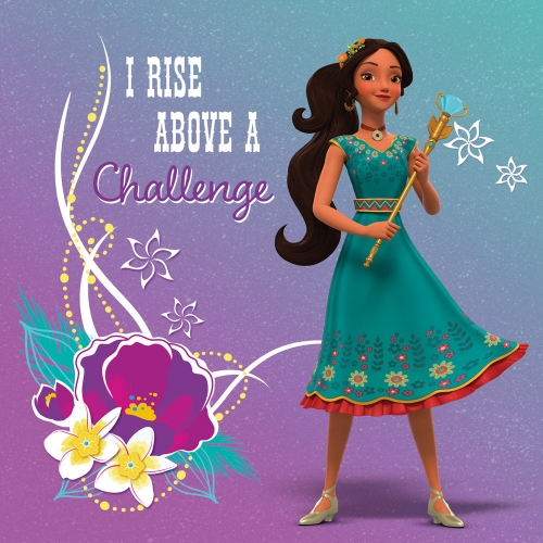 Елена – принцесса Авалора со скипетром, арт по второму сезону