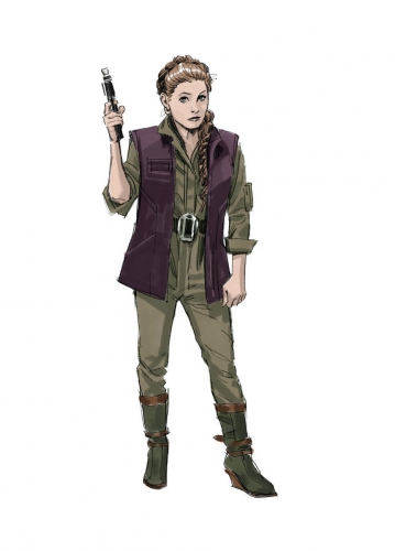 Звездные Войны 7: Пробуждение Силы Лея Органа