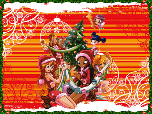 Новогодняя картинка винкс клуб