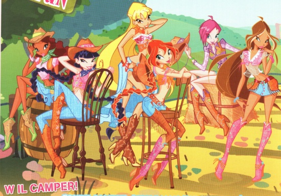 Винкс в ковбойском стиле