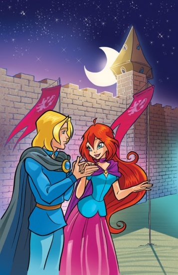 Блум и Скай, обложка комикса винкс