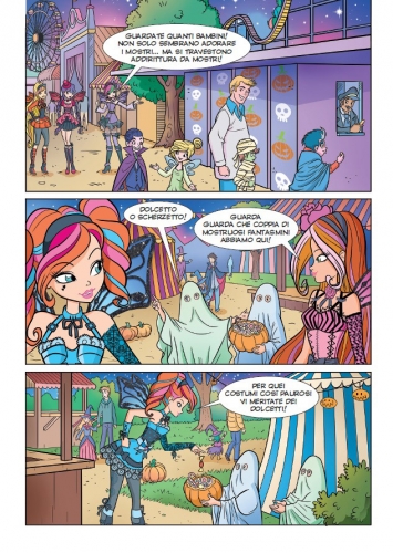 Винкс Халловинкс, новый комикс на Хэллоуин в стилистике 8 сезона