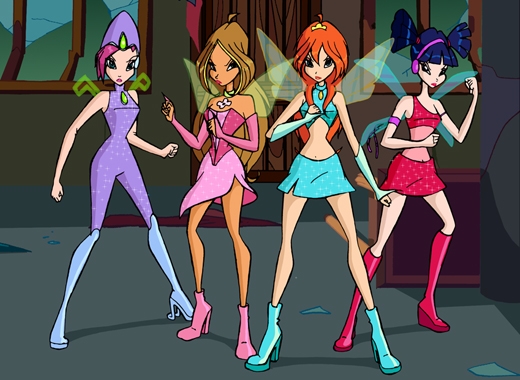 Винкс готовы к бою...какой сезон, первый?