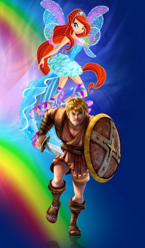 Блум в превращении Гармоникс/Сиреникс? и персонаж нового фильма Рейнбоу