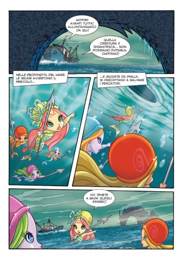 Новый комикс Винкс в Италии с Селки