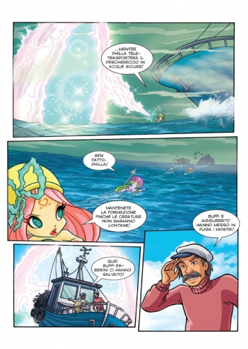 Новый комикс Винкс в Италии с Селкис