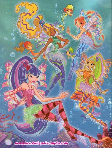 Винкс сиреникс и Селки