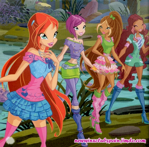 Винкс 5 сезон, иллюстрация из книги