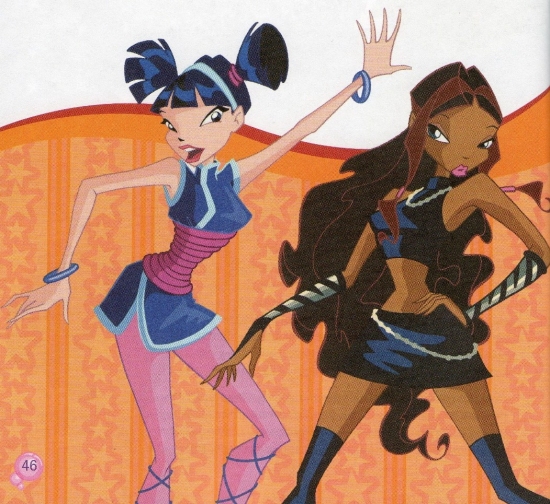 муза и лейла костюмы для дискотек