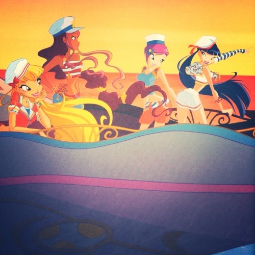 Винкс на яхте Одиссея