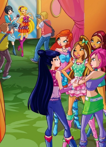 Стелла дает интервью, книга по 5 сезону Винкс