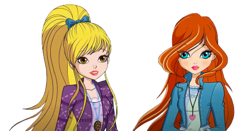 Винкс Клуб 8 сезон Стелла и Блум