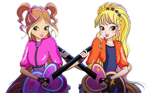 Концертные образы Флоры и Стеллы из 8 сезона