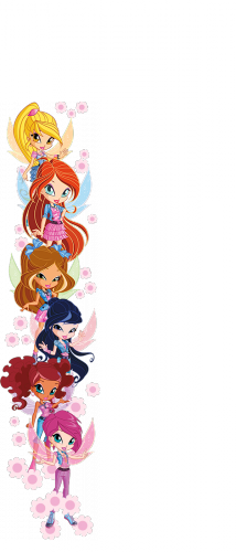 Винкс чиби фигурки Winx Friends 4ever