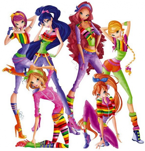 Винкс танцевальный костюм 5 сезон Винкс, Хип Хоп кутюр