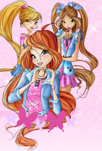 Флора, Блум и Стелла в стиле кутюр