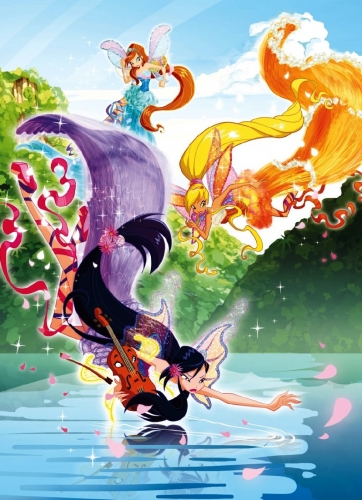 Винкс Гармоникс, иллюстрация из книги