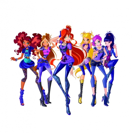 Винкс на концерте новая версия