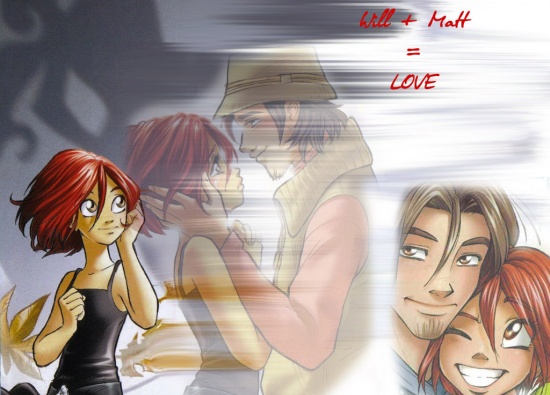 Мэтт и Вилл коллаж