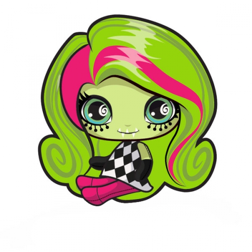 Monster High Minis Венера Мухоловка Circus