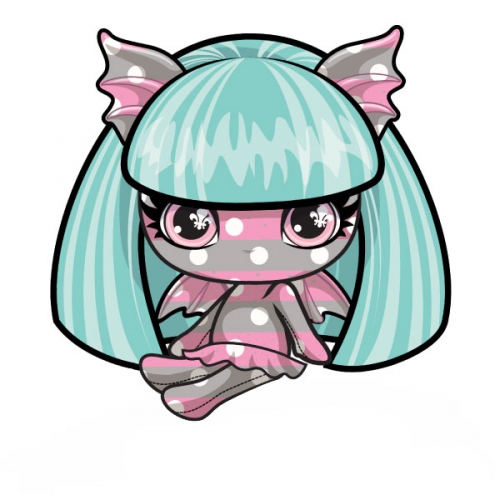 Monster High Minis Рошель Гойл Pattern